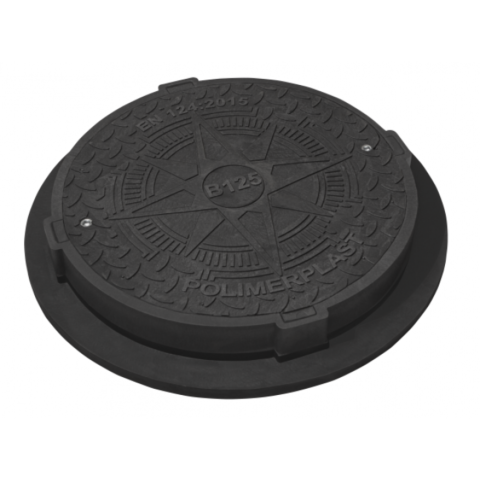 STREDNÝ POLYMÉROVÝ POKLOP S LOGOM